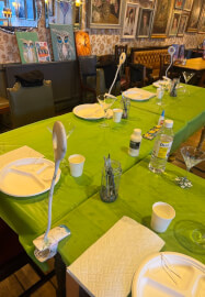 Festive Wine Glass Painting Class