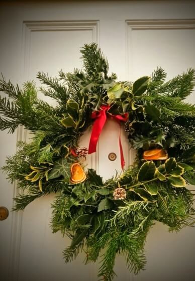 Festive Wreath Making Workshop in Covent Garden