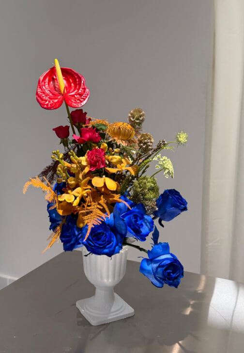 Photo from a floristry class in Hampstead