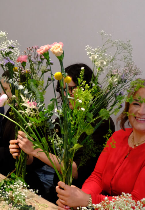 Floristry class in Manchester