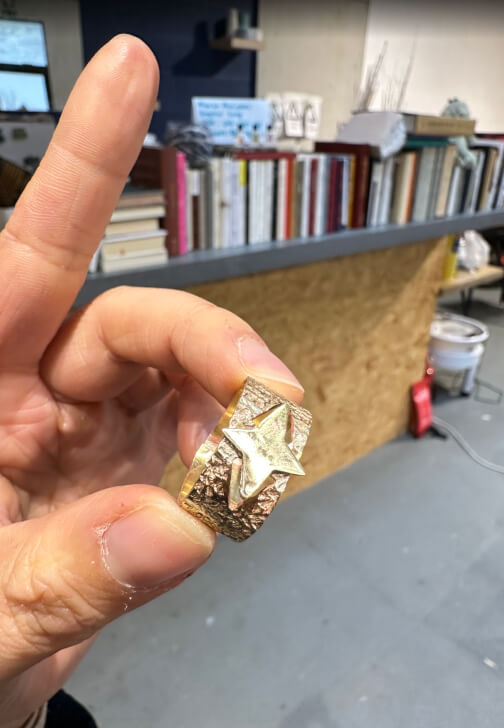 Photo from a jewellery Making class in Shoreditch