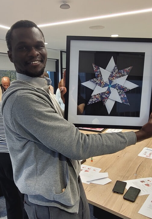 Photo from a paper Craft and Ink class in Hemel Hempstead
