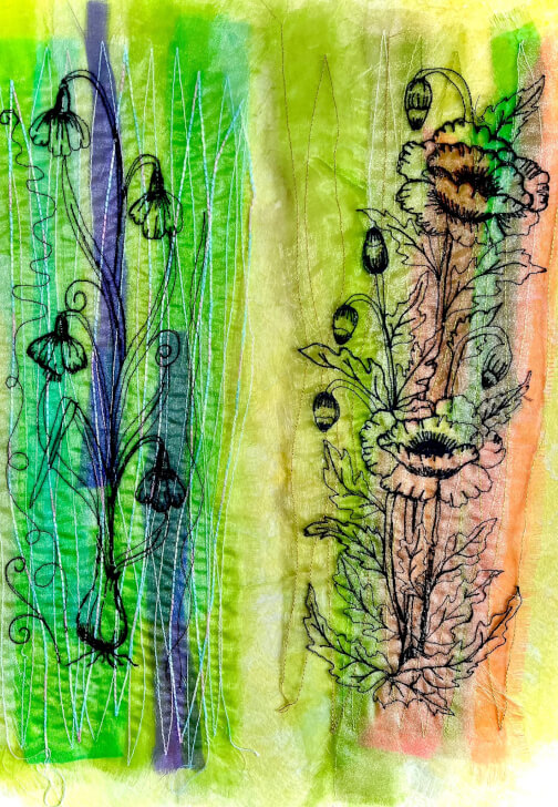 Textiles class in Oakley