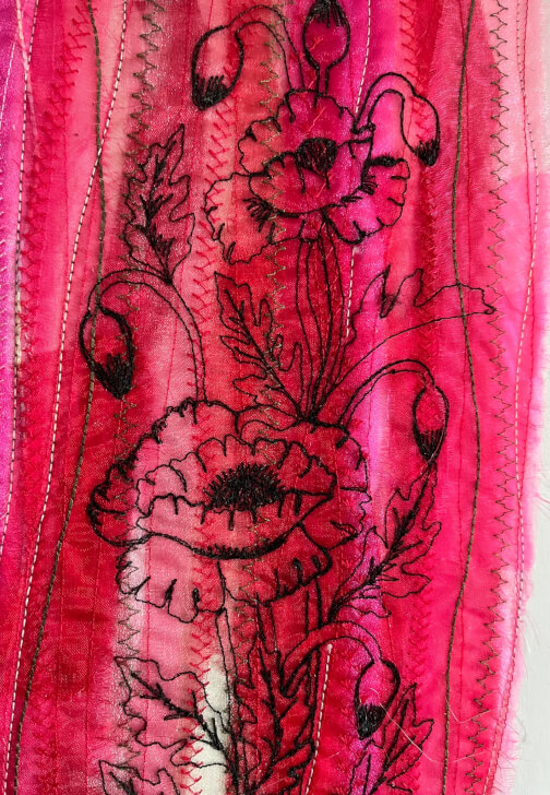 Photo from a textiles class in Oakley