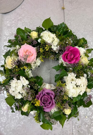 Fresh Flower Wreath Workshop