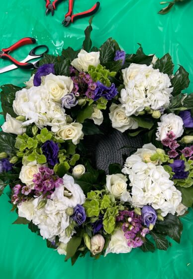 Fresh Flower Wreath Workshop