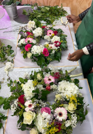 Fresh Flower Wreath Workshop