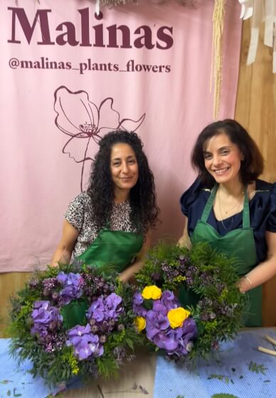 Fresh Flower Wreath Workshop