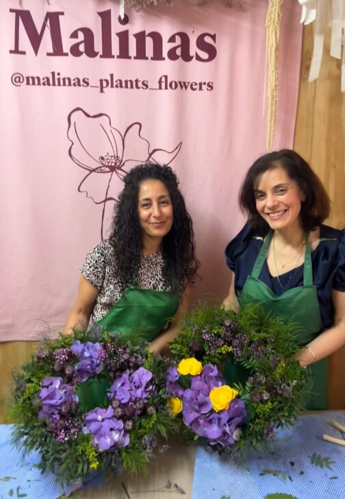 Fresh Flower Wreath Workshop