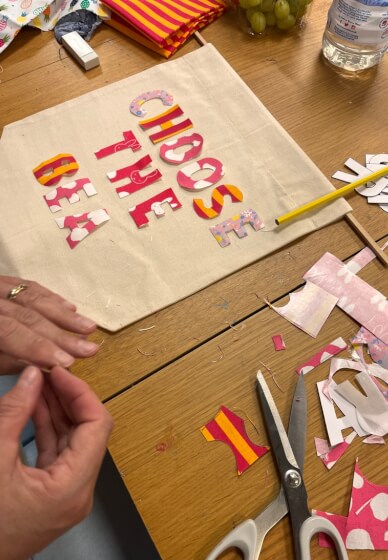 Full Fat Social Feminist Banner Workshop and Wine