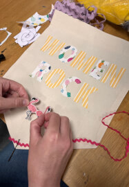 Full Fat Social Feminist Banner Workshop and Wine