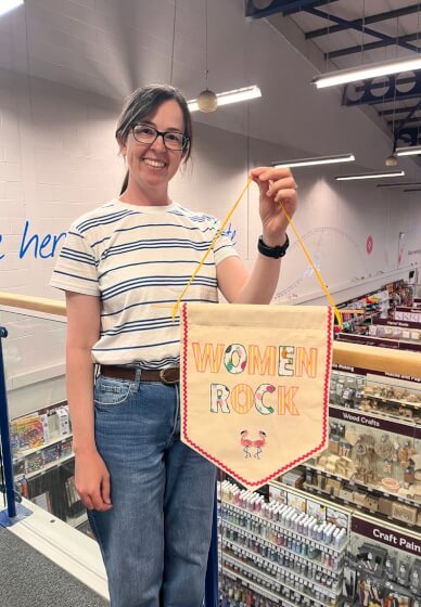 Full Fat Social Feminist Banner Workshop and Wine