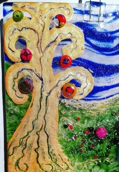 Fused Glass Class: Relief Plaques