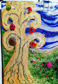 Fused Glass Class: Relief Plaques