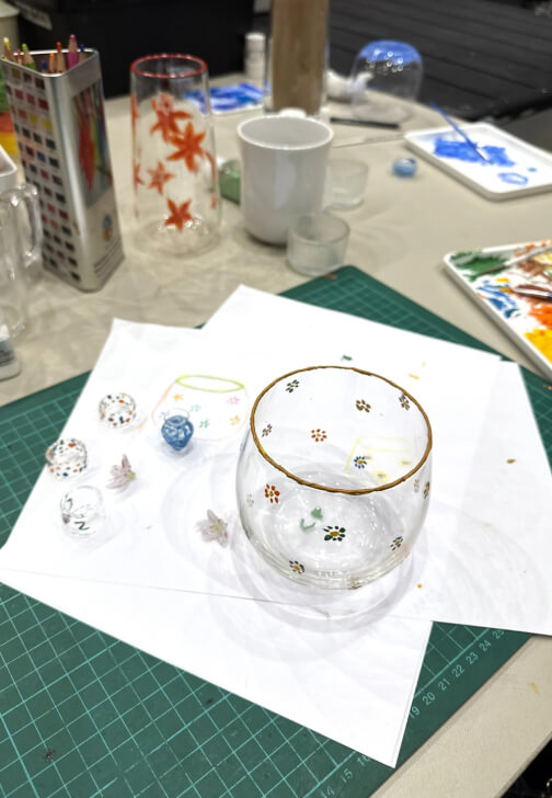 Photo from a painting class in Shoreditch