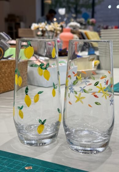 Glass Cup Painting Workshop