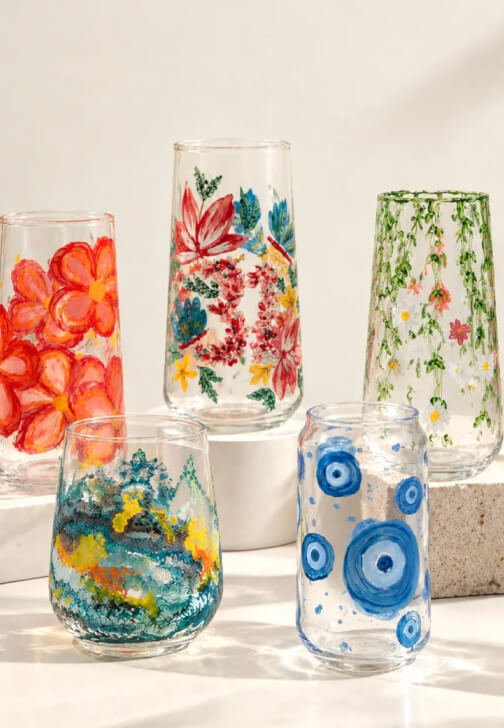Glass Cup Painting Workshop