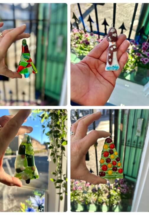 Glass and Mosaic class in Falkirk with Mosaic & Glass