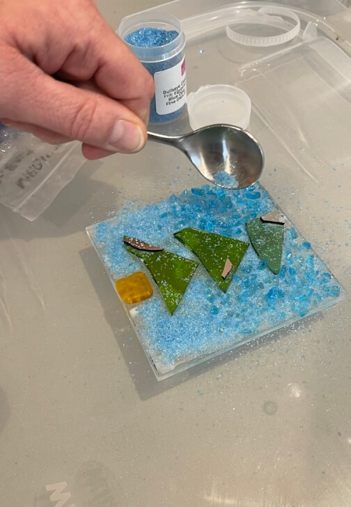 Glass and Mosaic class in Falkirk, Scotland