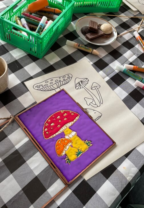 Glass and Mosaic class in Clapham with HEINMA studio