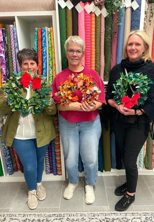 Good Wreath | Fabric Wreath Making