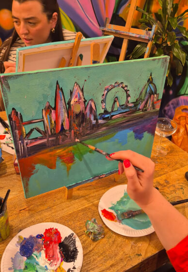 Guided Sip and Paint Workshop