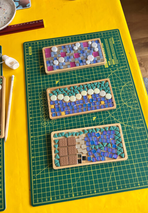 Glass and Mosaic class in Didcot