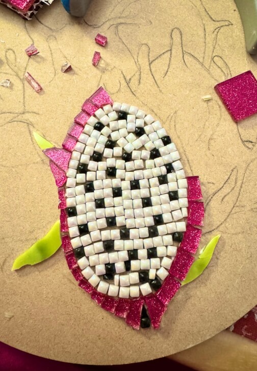 Glass and Mosaic class in Didcot with Parkway Arts Didcot