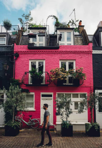 Notting Hill Colourful Houses: Half-Term Sketching Workshop