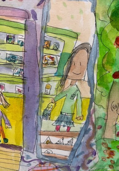 Notting Hill Colourful Houses: Half-Term Sketching Workshop