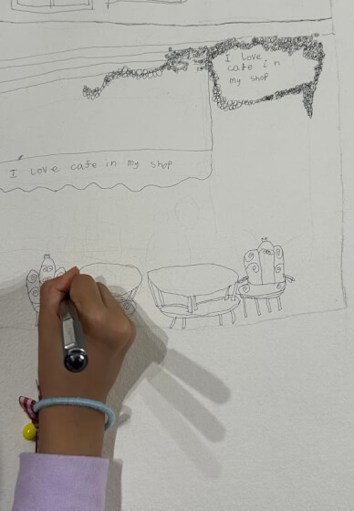 Notting Hill Colourful Houses: Half-Term Sketching Workshop