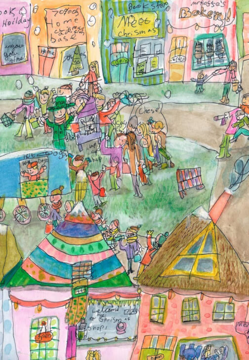 Drawing class in Notting Hill