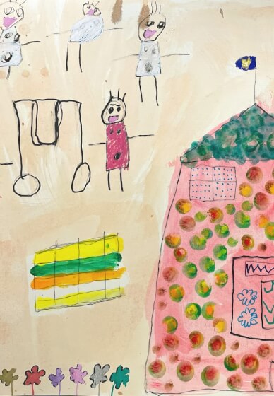 Notting Hill Colourful Houses: Half-Term Sketching Workshop