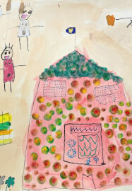 Notting Hill Colourful Houses: Half-Term Sketching Workshop