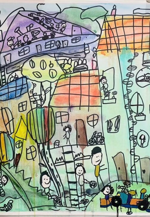 Drawing class in Notting Hill, London