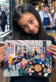 Half-Term Sketching Workshop: Frida Kahlo and Borough Market