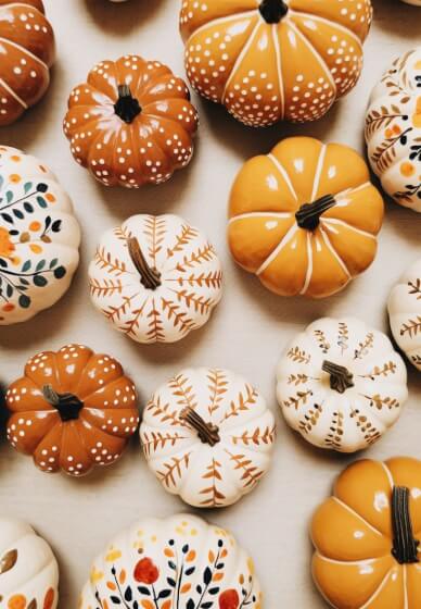 Halloween Pumpkin Pottery Painting Workshop