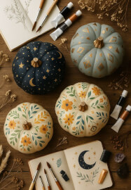 Halloween Pumpkin Pottery Painting Workshop