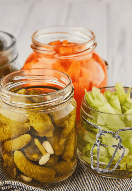Photo from a pickling and Fermentation class in London