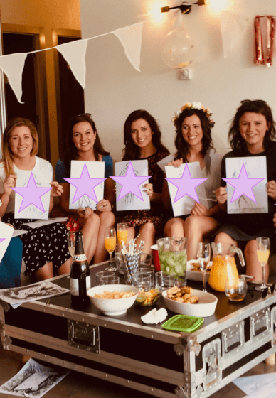 Hen Party Naked Life Drawing Class