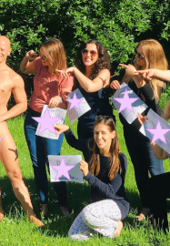 Hen Party Naked Life Drawing Class