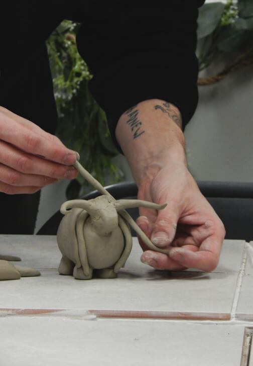 Pottery class in Bedford with Fire Nest