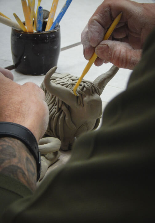 Pottery class in Bedford, East Midlands