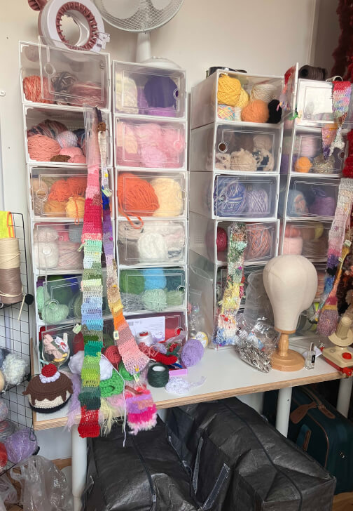 Independent Crochet Experience - Yarn Library