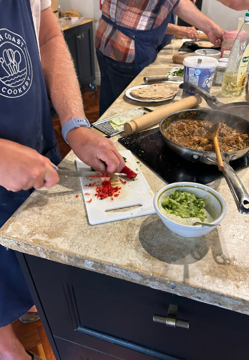 Photo from a cooking class