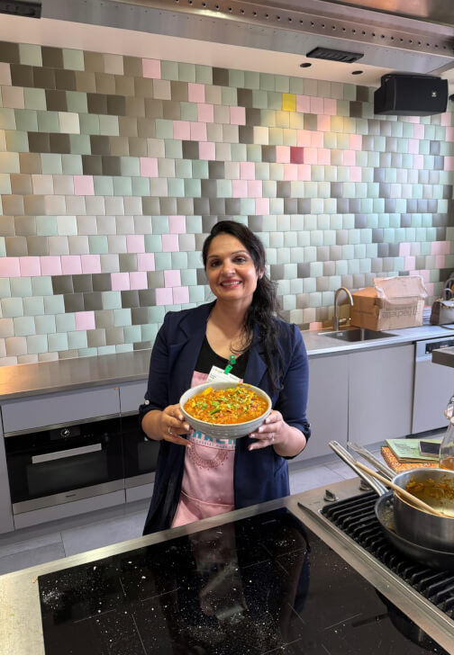 Cooking class with The Road From Karachi