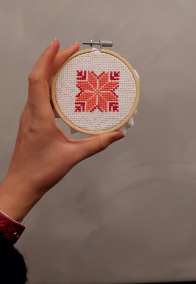 Intro to Palestinian Tatreez Embroidery Workshop