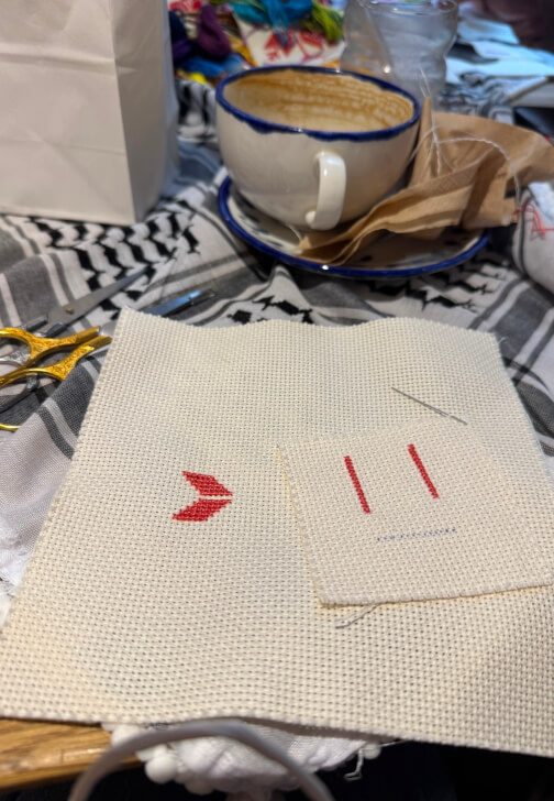 Textiles class in Acton
