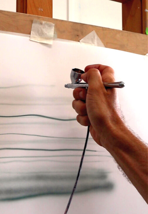 Photo from a painting class in Woolwich