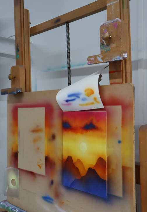 Painting class in Woolwich with Bruce Atherton